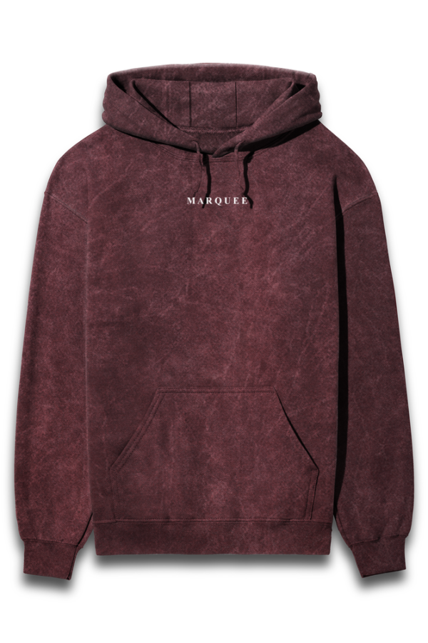 Marqueewear - Acid Wash Hooded Sweatshirt