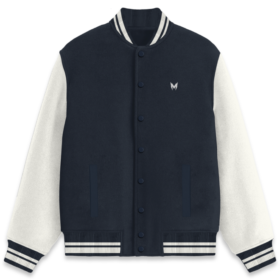 Marqueewear – Varsity Jacket (Navy Blue)